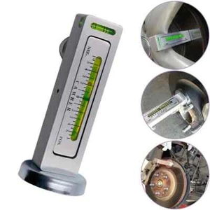 Universal Adjustable Magnetic Gauge Kit Car Camber Castor Strut Wheel Alignment - Picture 1 of 4