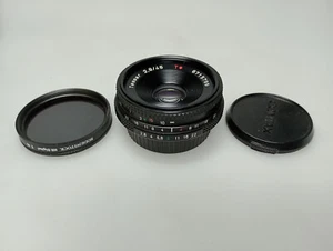 Carl Zeiss Tessar T* 45mm F2.8 AE + Rodenstock - Contax / Yashica - EXCELLENT - - Picture 1 of 3