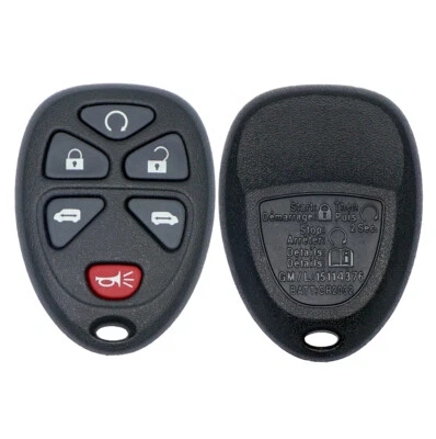 OEM GM PONTIAC MONTANA SV-6 SATURN RELAY KEYLESS REMOTE FOB TRANSMITTER 15114376 - Image 1 of 4