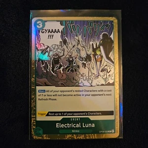 Electrical Luna OP08-036 Rare English Two Legends One Piece TCG Card Game - Bild 1 von 2