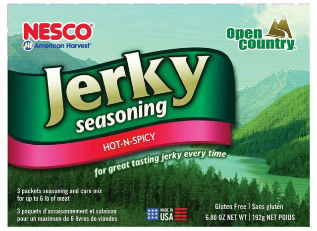 NESCO BJH6 Jerky Spice Work and Spicy Flavor