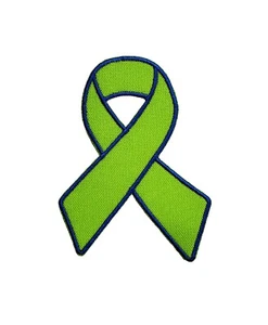BFRB "Body-Focused Repetitive Behavior" Awareness Ribbon Applique Iron On Patch - Picture 1 of 10