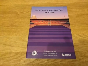 1991 RL Challenge Cup final - St Helens v Wigan - Picture 1 of 1