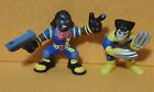 Superhero Squad X Men Bishop And Wolverine Mini Figures Hasbro Marvel Playskool