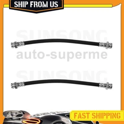 Manguera de freno delantera Sunsong 2x para Datsun 1200 1971-1972 1,2 L Foto 1 de 4