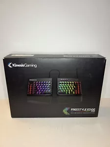 Kinesis Freestyle Edge RGB Mechanical Keyboard KB975-BLU MX Blue Excellent Cond - Picture 1 of 7