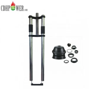 CDHPOWER 26" Non Suspension Bicycle Triple Tree Fork w/Double Shoulder & Headset - Picture 1 of 10