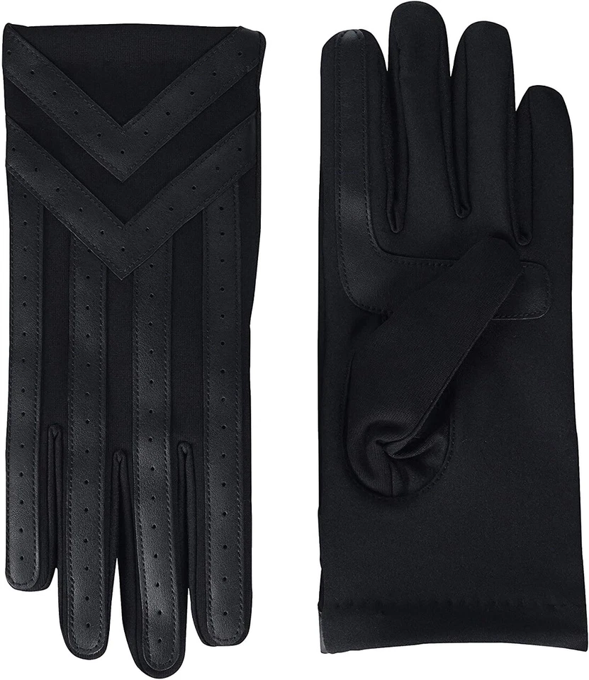 Isotoner Men’s Heritage Woven Stretch Glove with Appliques - A70137 - Image 1 of 1