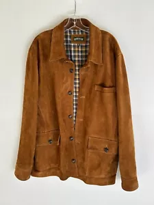 Cappotto giacca caccia uomo capra scamosciata ORVIS taglia large 2M24 - Foto 1 di 13
