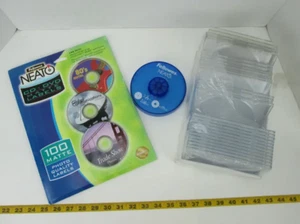 Posten CD/DVD Etikettenherstellung Artikel leere Jewel Cases Fellowes Neato matt - Bild 1 von 8