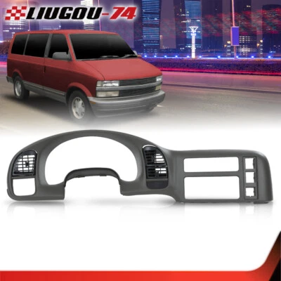 Gray Gauge Cluster Dash Radio Bezel Fit For 1995-2005 Chevy Astro Van Gmc Safari - Изображение 1 из 4