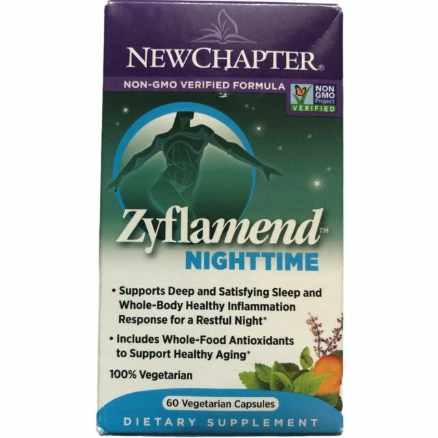 New Chapter Zyflamend Nighttime Dietary Supplement (60 Capsules)