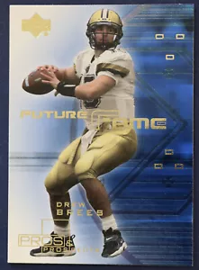 2001 Upper Deck Pros and Prospects Future Fame #F3 Drew Brees NMMT to MINT - Picture 1 of 2