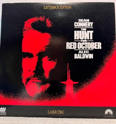 A60 The Hunt For Red October,  Paramount Home Videos LV 32020-2L - Sean Connery - Image 1 of 4