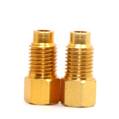 2Pc Vacuum Pump/Hose Adapter Fit Converts R12 to R134a gauge Air Conditioning - Image 1 of 3