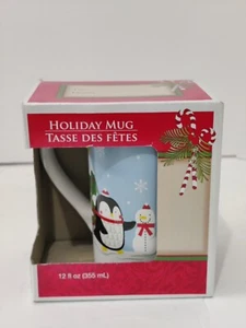 Holiday Mug Microwave Dishwasher Safe 12 fl oz 355 mL Christmas Gift - Picture 1 of 6