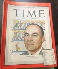Time Magazine: Atlantic Overseas Edition George Gallup - 3 may 1948