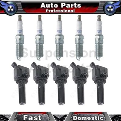 10 катушек свечей зажигания NGK для Hummer H3 3,7 л 2009 2008 2007 - Изображение 1 из 4