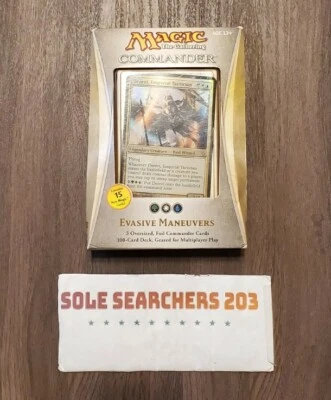 Magic the Gathering MTG 2013 Commander Evasive Maneuvers EDH Deck - Image 1 of 3
