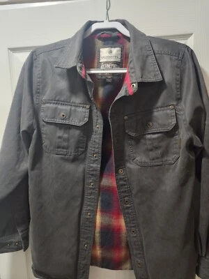 Legendary Whitetails Journeyman Camisa Chaqueta Franela Forrada Usada Foto 1 de 4