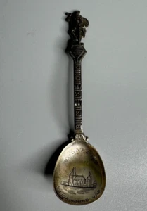 Hungarian vintage collectible decorative spoon Budapest souvenir - Picture 1 of 6