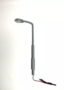1669DM Lampione stradale in scala G LGB 1:22.5 con luce a led 12 volt alt mm 237 - Foto 1 di 1