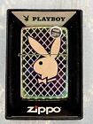 2021 Spectrum Playboy Engraved Lines w/ Bunny Logo Zippo Lighter NEW In Box Rare