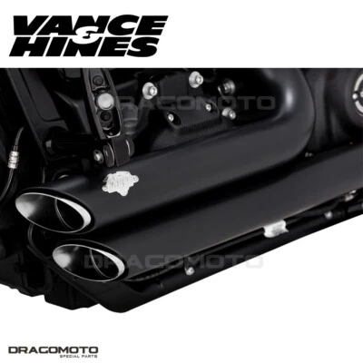 Harley FXBRS 1868 ABS Softail Breakout 114 2022 Shortshots escape completo Vance... Foto 1 de 4