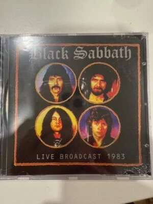 BLACK SABBATH live broadcast 1983 CD  ian gillan - Image 1 of 2