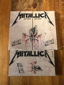 Metallica: Live Shit Binge & Purge: Seattle San Diego Concert Video VHS Tape Set - Foto 1 di 10