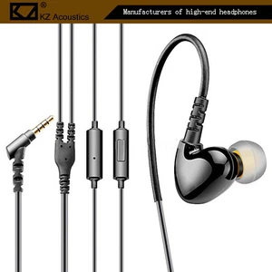 KZ-S6HS schwarz Professional High-End Sport Headset Metal In-Ear Kopfhörer Micro - Bild 1 von 8