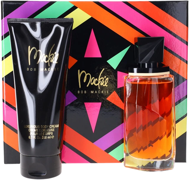 Mackie By Bob Mackie For Women Set: EDT 3.4+Body Cream 6.7 New - Image 1 of 1