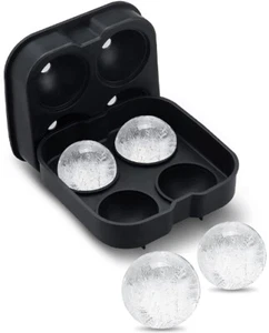 Whiskey - Ice Ball Maker Mold - Flexible Silicone Ice Tray - Picture 1 of 1