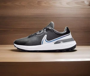 NRW Nike Infinity Pro 2 Men’s  Golf Shoes DM8449-001 Black Gray Size 10 Wide (W) - Picture 1 of 7