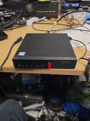 Lenovo M710Q- Intel Core i3-7100T @ 3.4GHz,4GB RAM,500GB HDD. - Image 1 of 4