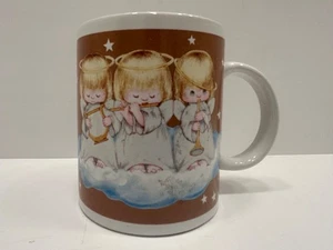 Vintage Hallmark Tasse drei musikalische Engel Houston Ernte Geschenkprodukte 10 Unzen! - Bild 1 von 9