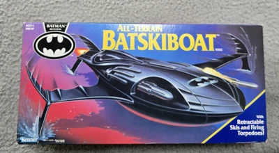 Batman Todo Terreno Batskiboat (Vintage Batman, Kenner) Sellado Foto 1 de 4