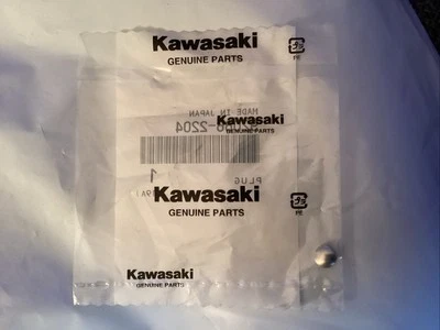 (1) Genuine Kawasaki 92066-2204 Welch Plug or Freeze Plug - Image 1 of 2