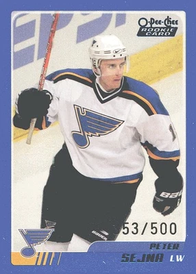 2003-04 Topps #316 Peter Sejna Blue #/500 - Image 1 of 2