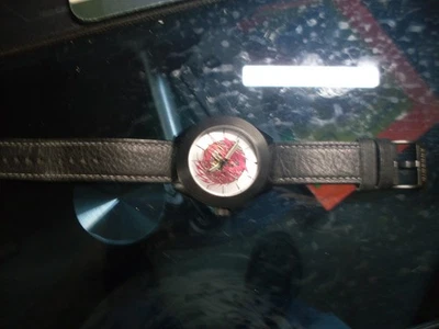 ANDROID WATCH TY2807  Automatic  Watch SILVER Dragon Black Leather - Image 1 of 4