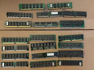 HUGE LOT  72-Pin SIMM RAM Memory - 20 Pieces - Picture 1 of 1