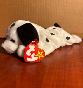 NWT Ty Beanie Baby Dalmatian Dog Dotty - Picture 1 of 1