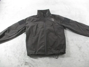 Nine Line Jacket Mens Extra Large Black Soft Shell Tactical Rothco Fleece Lined - Picture 1 of 17