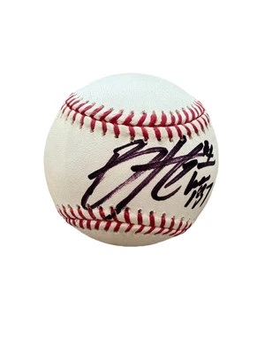 Bryce Harper Signed (Black Sharpie) Official Major League Baseball JSA - Image 1 of 3