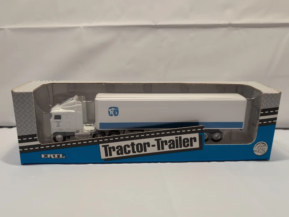 Ertl Quaker Oats 1994 Semi Tractor-Trailer NEW IN BOX 1/64 Die-Cast Cab Over - Image 1 of 4
