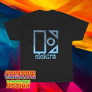 ¡NUEVO!  Camiseta Elektra Old Records Logo Manga Larga Divertida Talla S a 5XL - Imagen 1 de 6