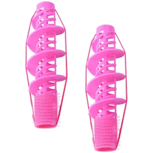 2 Pezzi Arricciacapelli Donna Ricci Perm Kit Cura Rullo Piccoli Rulli Arricciacapelli - Foto 1 di 12