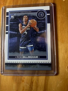 24/25 2024-25 Panini Hoops Winter Rob Dillingham RC #238 Rookie Timberwolves - Picture 1 of 2