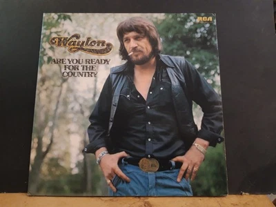 WAYLON JENNINGS  Are You Ready For The Country  LP  1976  U.S. original  DEMO - Image 1 of 4