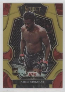 Panini Select UFC Premier Level Gold Prizm 2023/10 Chidi Njokuani Rookie RC - Imagen 1 de 3